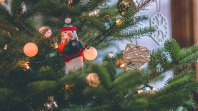Prelit Christmas Trees: A Jingle Bell Theme