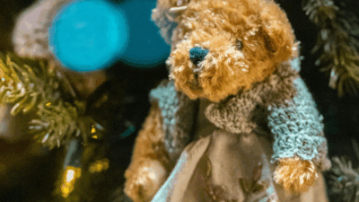 A Magical Holiday with a Christmas Wreath